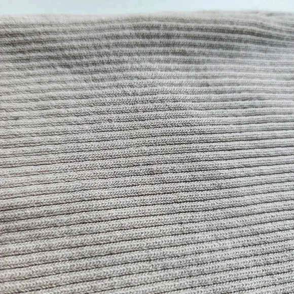 FOREVER 21 Women's Ribbed Textured Cutout Midi Dress Beige Pullover Sz M - Picture 13 of 14